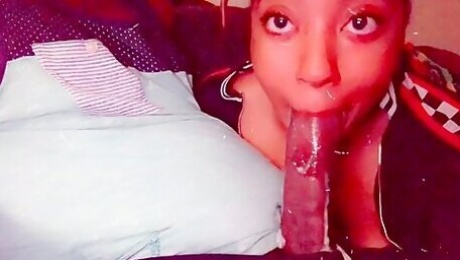 She Came Back For More Of This Big Black Cock Only To Get Her Wet Throat Pump A Cum Bbc Vs Ebony