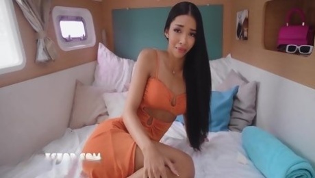 Lia Lin - Secret Sex At Sea With One Of Your Sexy Guests