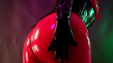 Rubber Catsuit Latex Fetish Video Slow and Sexy