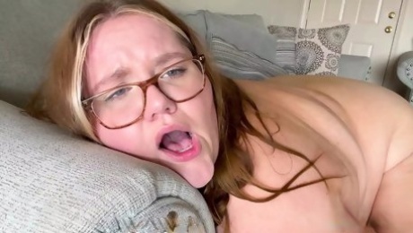 Horny BBW GF squirting for your cock