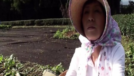 M615G11 A mature woman who runs a tea plantation in Shizuoka, decides to appear AV a few years ago! SEX in the tea plantation!