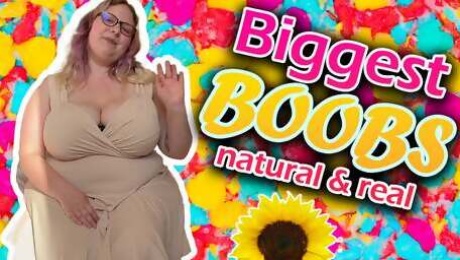 18yo German BBW with biggest Tits!! Introduction Video