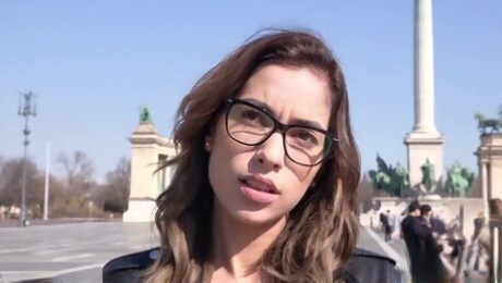 Spanish teen in glasses firsvideo