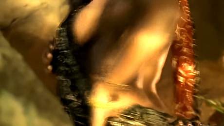 Sweet queen's sensual scene